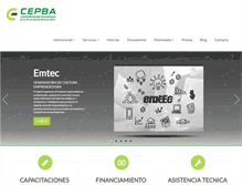 Tablet Screenshot of cepba.com